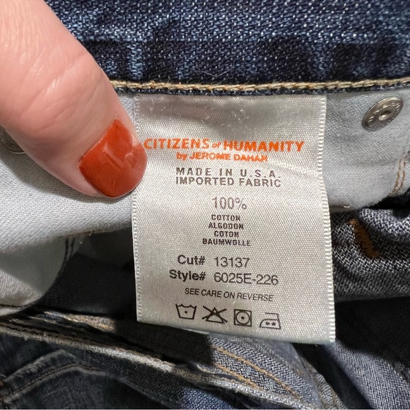 Citizens of Humanity Men’s Perfect Jean Dark Wash - 36 Waist - Picture 7 of 12